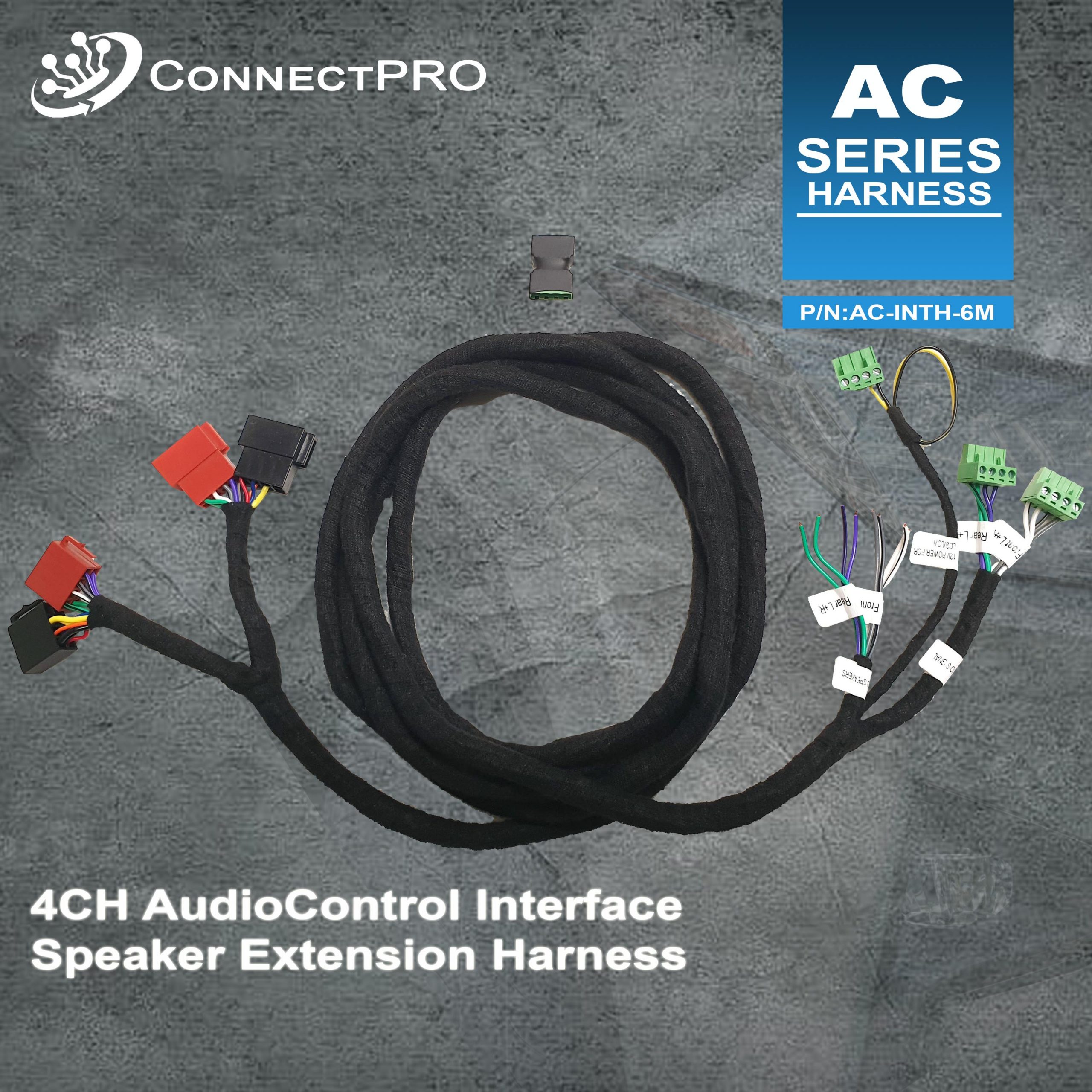 AudioControl ControlPro ACINTH6M Car Audio Harness. Fhrx Studios