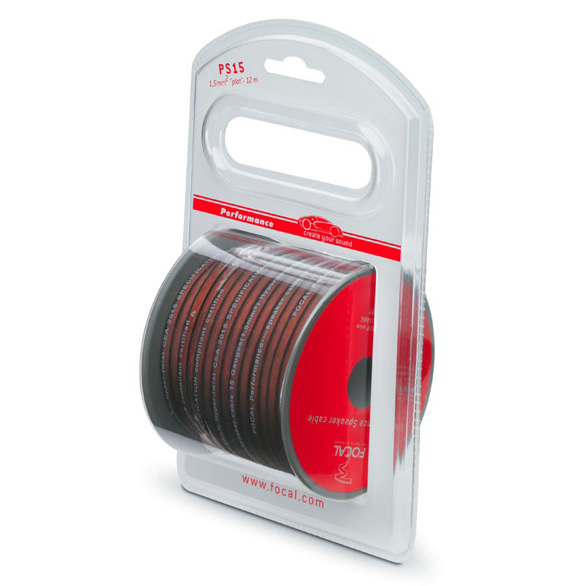 Focal PS15 15AWG Car Audio Speaker Cable Fhrx Studios