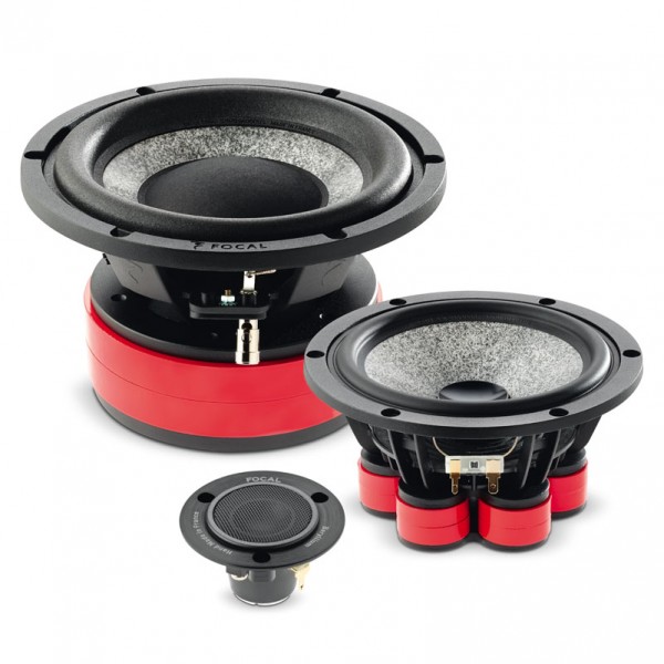 Paire De Médiums Focal Chorus 165, 6W3258B, 6.5 Pouces, 120W RMS, 4 Ohms, France