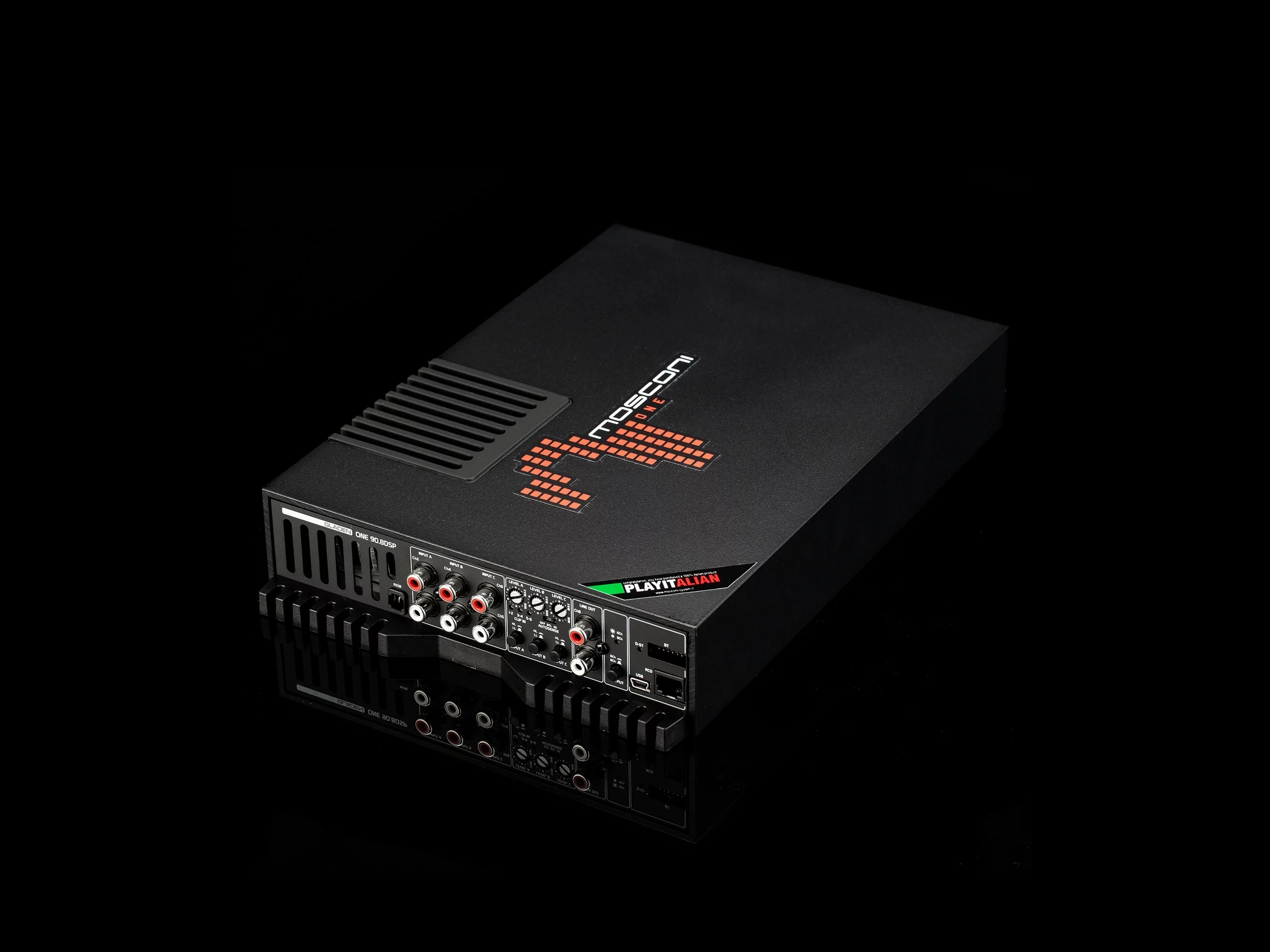 mosconi アンプ　　ジャンク Mosconi One | 90.8 DSP - Eight Channel Car Audio Amplifier